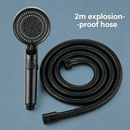 ✨ Father’s Day Special – Limited Time 30% OFF 💥 Large Panel Pressure Boost Shower Head with 5 Spray Modes & 360° Rotation