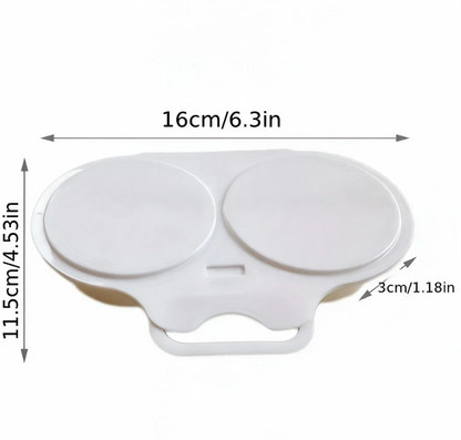 🎁2026 New Arrivals 50% OFF💥Microwave Egg Poacher with Lid & Handle