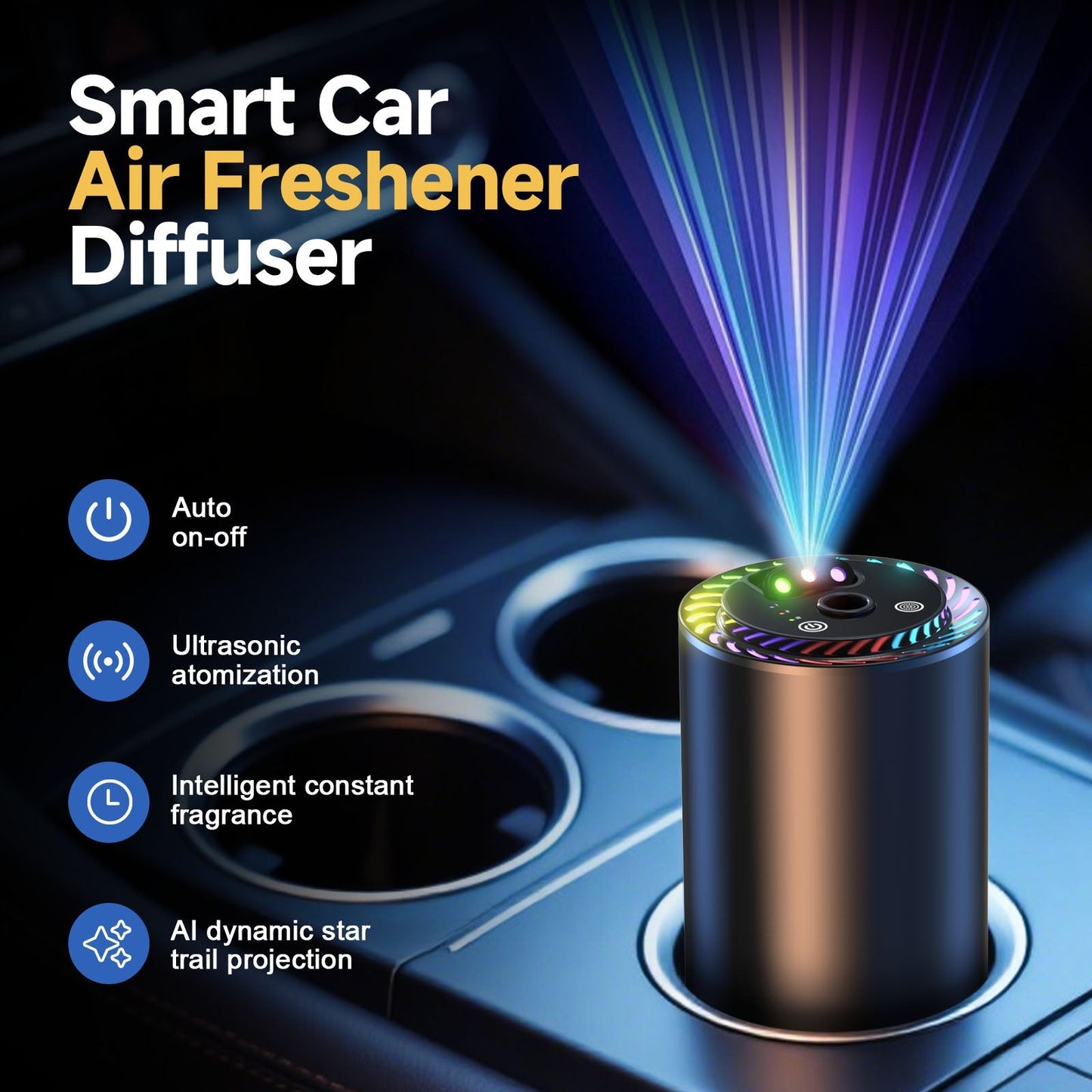 🚘 Give Dad a Fresh Ride – Smart Car Air Freshener