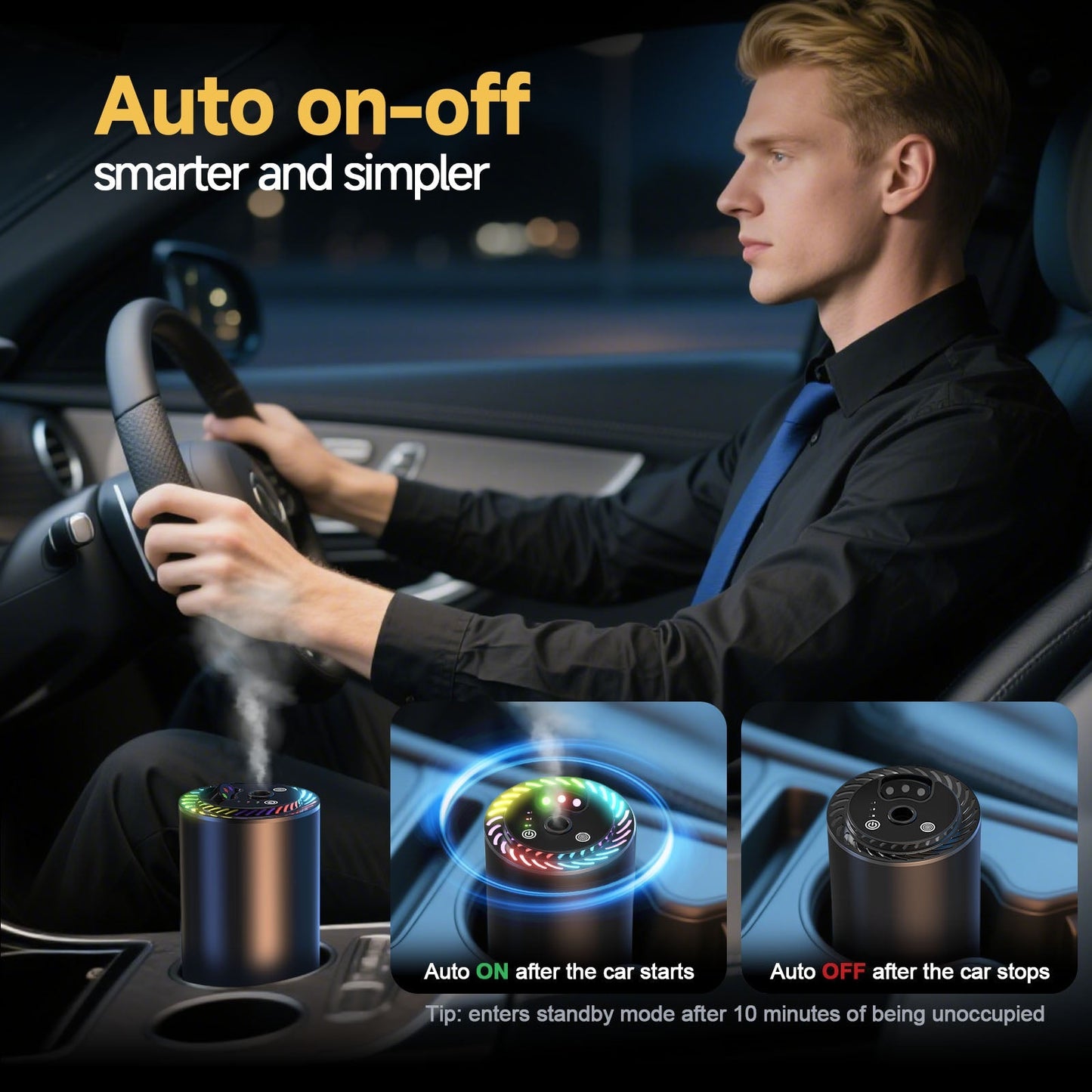 🚘 Give Dad a Fresh Ride – Smart Car Air Freshener