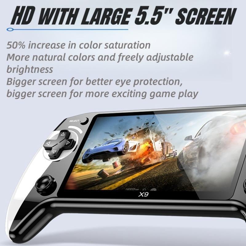 Portable retro handheld gaming console