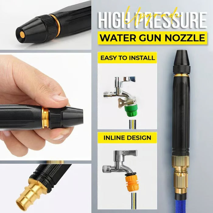 ✨ Limited Time 30% OFF💥High-Pressure Hose Spray Gun with Brush Attachment💧