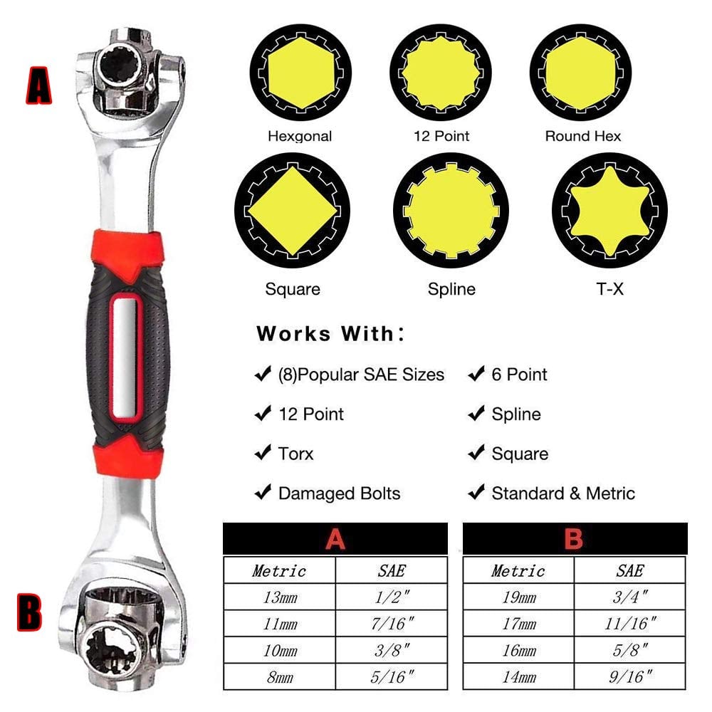 Universal 52-in-1 Socket Wrench Tool
