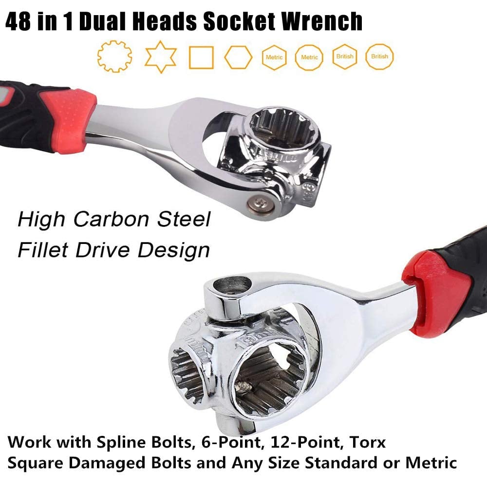 Universal 52-in-1 Socket Wrench Tool