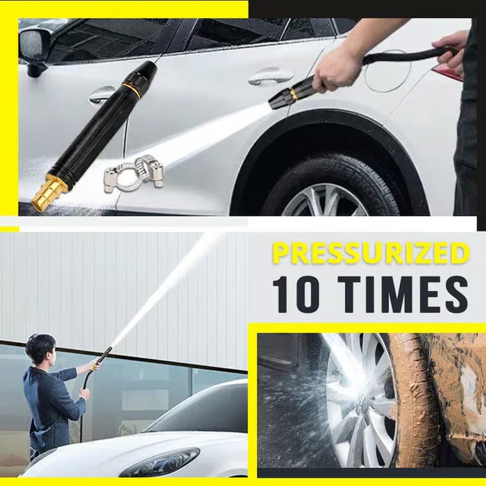 ✨ Limited Time 30% OFF💥High-Pressure Hose Spray Gun with Brush Attachment💧