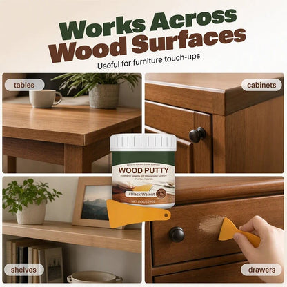 🔥 BUY 1 GET 1 FREE – Multi-Purpose Wood Repair & Filler Paint
