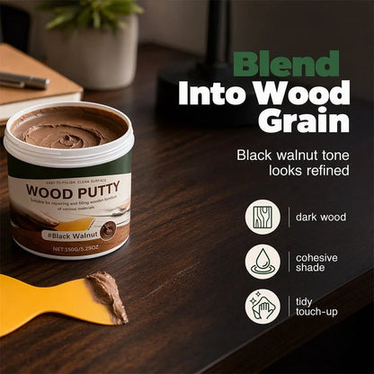 🔥 BUY 1 GET 1 FREE – Multi-Purpose Wood Repair & Filler Paint