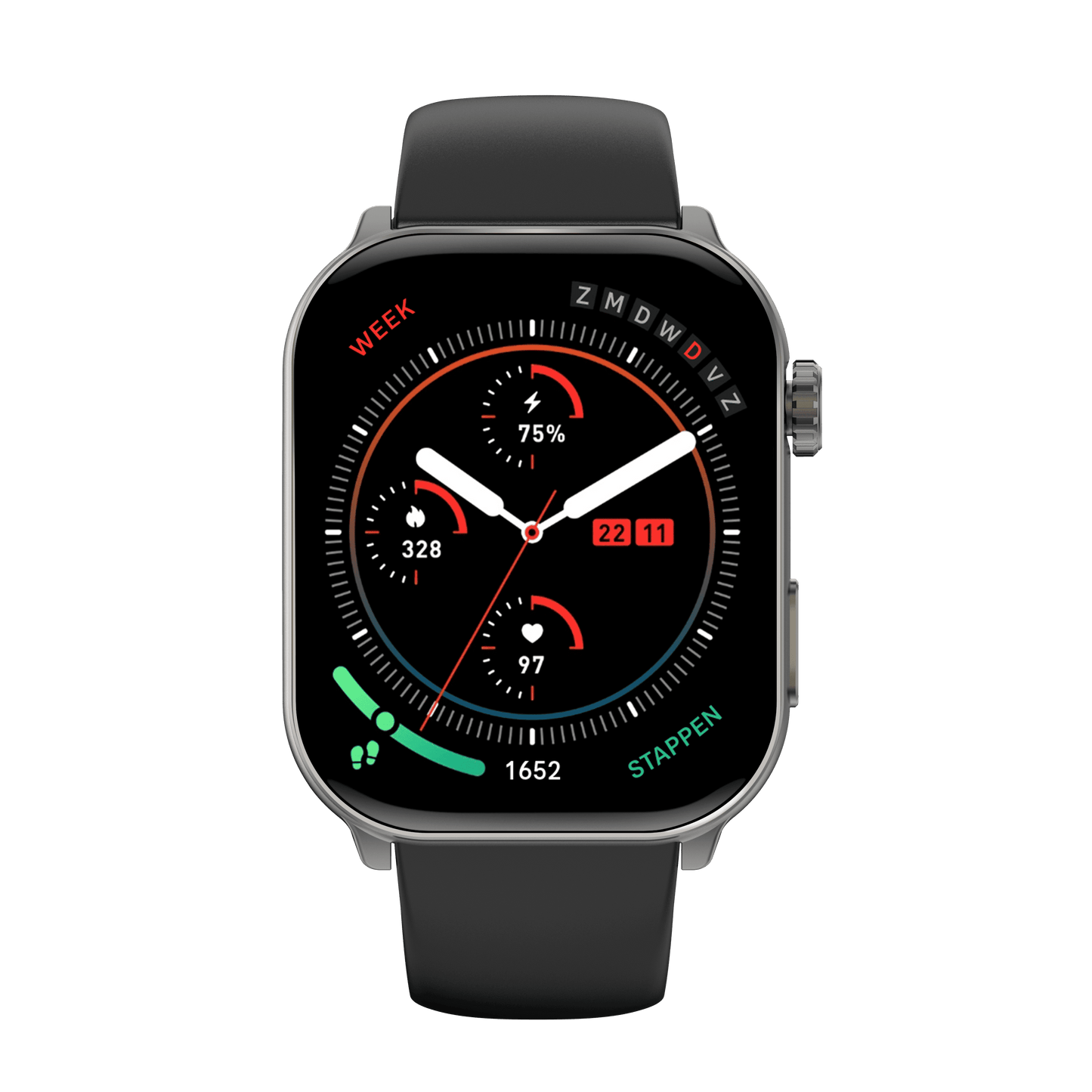 Gard Pro Health Smartwatch 3 – Bluetooth Calling + Health Tracking | 10-Day Battery | IP68 Waterproof