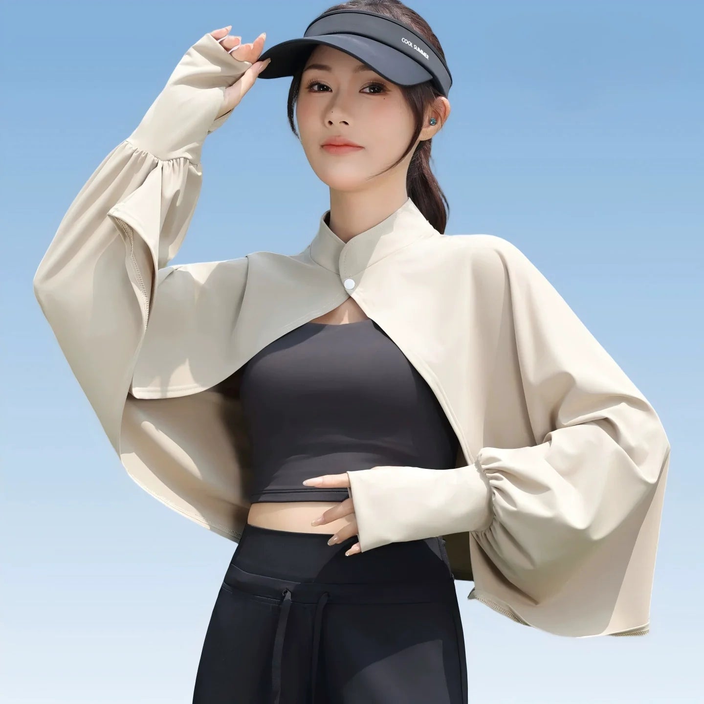 ✨50%off✨UPF 80+ Cooling Sun Poncho Shawl
