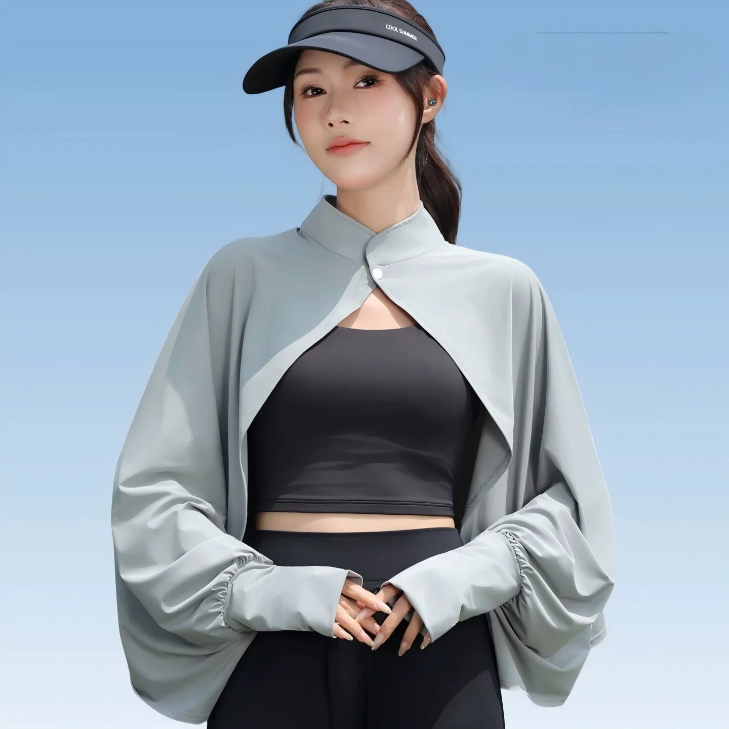 ✨50%off✨UPF 80+ Cooling Sun Poncho Shawl