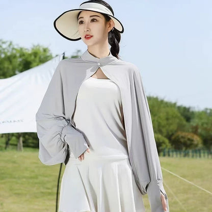 ✨50%off✨UPF 80+ Cooling Sun Poncho Shawl