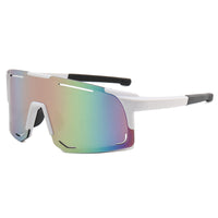 White frames  pink coating