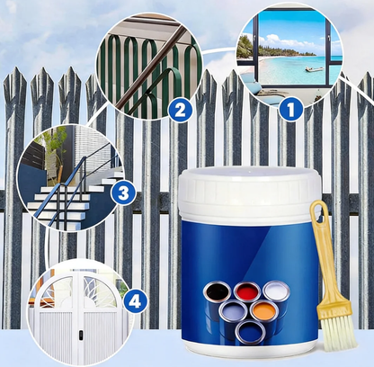 Weatherproof Rust Converter Paint for Metal