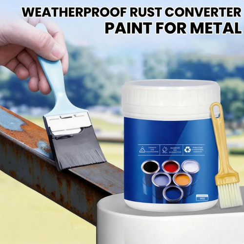 Weatherproof Rust Converter Paint for Metal