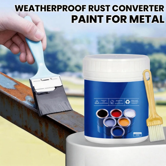 Weatherproof Rust Converter Paint for Metal