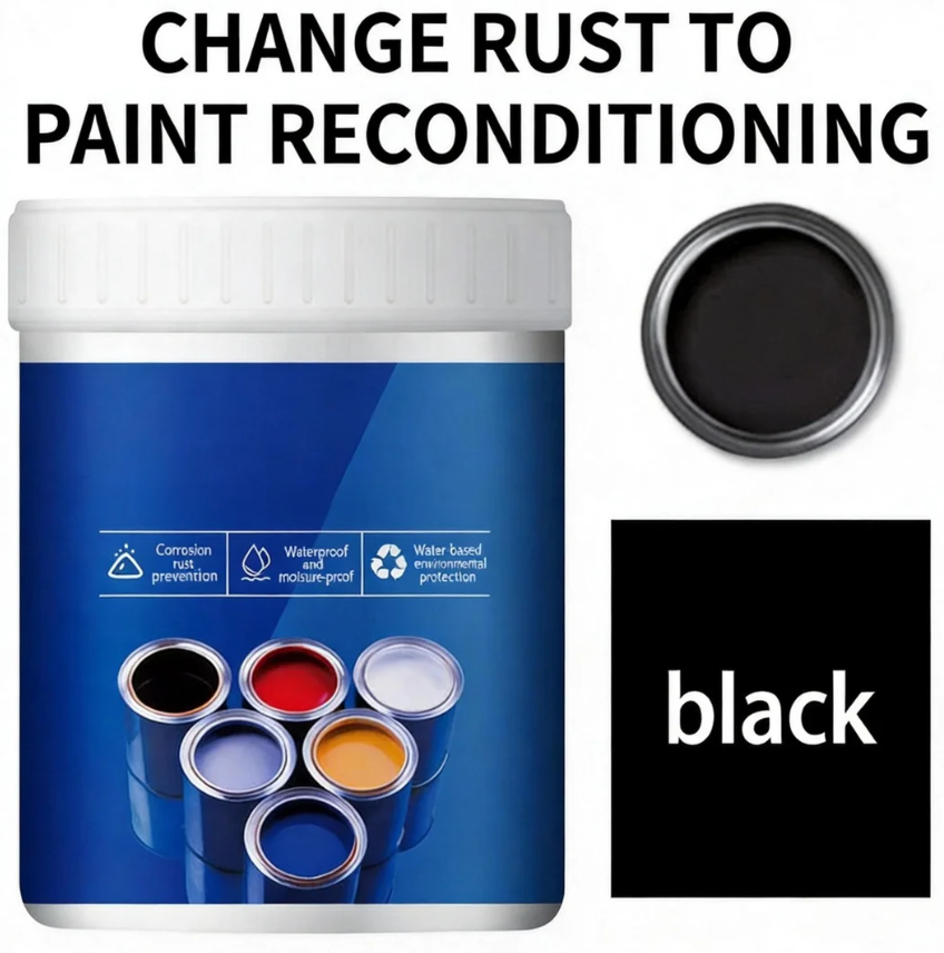 Weatherproof Rust Converter Paint for Metal