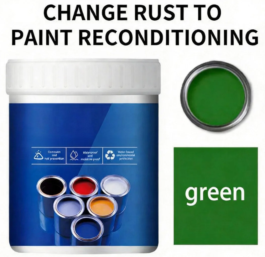 Weatherproof Rust Converter Paint for Metal