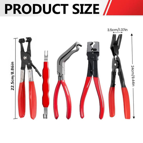 Father’s Day Gift ✨5‑PCS Automotive Electrical Disconnect & Trim Clip Pliers Set – The Perfect Tool Set for Dad