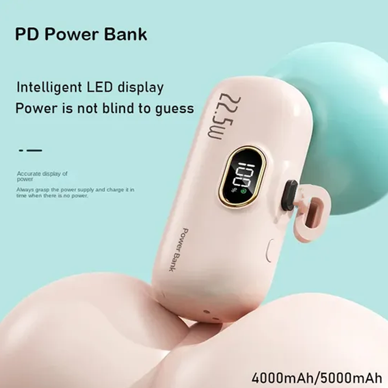 🏆Flash Sale⚡50K+ SOLD! Almost Gone🔋 5000mAh Mini Portable Phone Power Bank