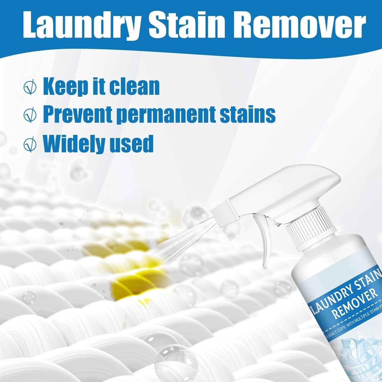 💘Valentine's Offer: 50% Off!🧺 Powerful Laundry Stain Remover – Fast & Gentle on Fabrics!