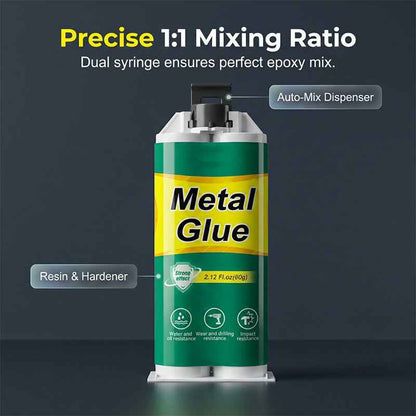 🛠️High-Strength Metal Repair Glue-Fast Curing&Permanent Bond
