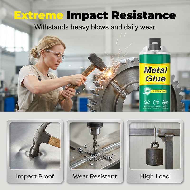 🛠️High-Strength Metal Repair Glue-Fast Curing&Permanent Bond