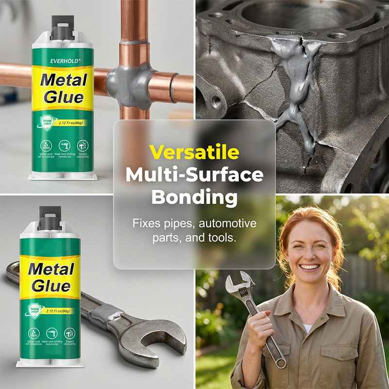 🛠️High-Strength Metal Repair Glue-Fast Curing&Permanent Bond