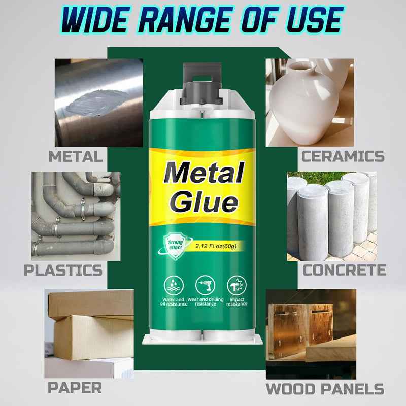 🛠️High-Strength Metal Repair Glue-Fast Curing&Permanent Bond
