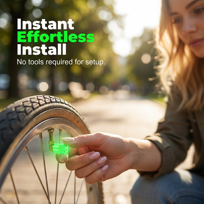 📢📢50% OFF!! ⏰Universal glowing tire valve caps