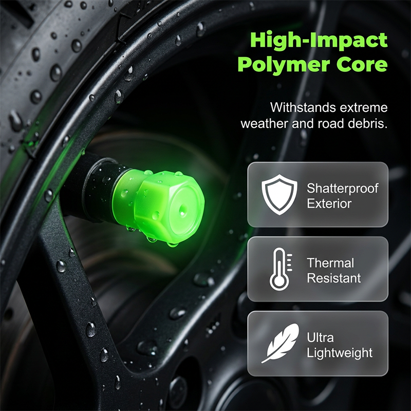 📢📢50% OFF!! ⏰Universal glowing tire valve caps