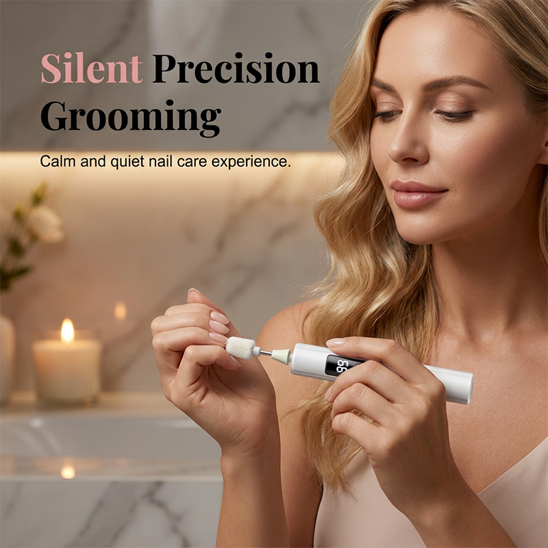 💎⚡ 50% KORTING! Stop met het worstelen met dikke, ruwe nagels en vijlen die niks doen! Deze elektrische nagelmachine met 99 snelheden en 4 opzetstukken slijpt ze in minuten glad, gepolijst en salon-waardig!