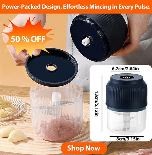 Household Electric Garlic Crusher