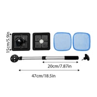 Double Sided Magnetic Windshield Cleaning Kit
